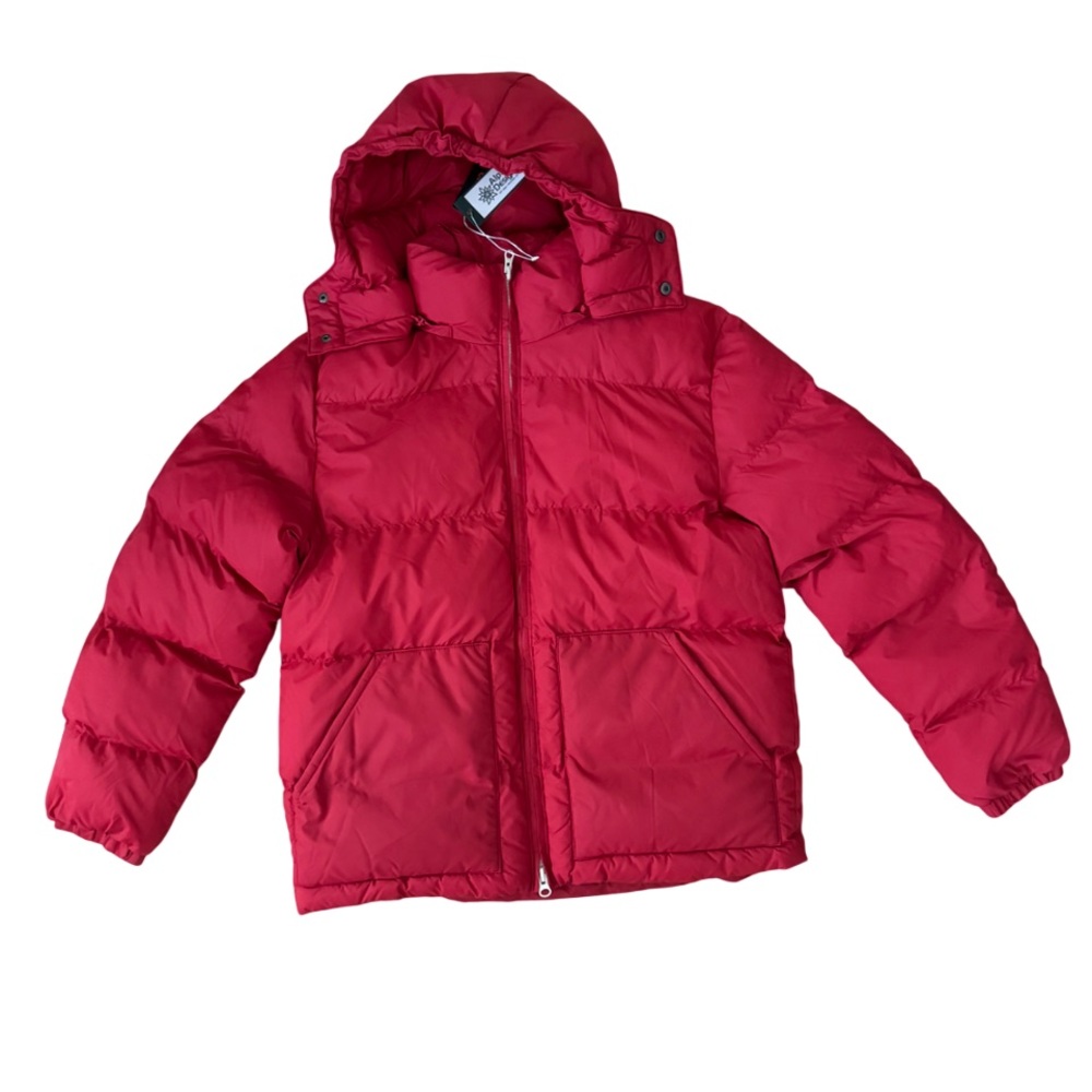 NWT Alpine Design Red Puffer Jacket Men’s 1962 Bright Crimson Size Large